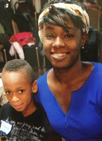 Jadda Kennedy and her son Jaden